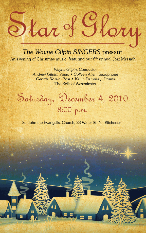 The Wayne Gilpin SINGERS Star of Glory