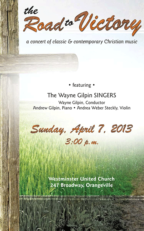 The Wayne Gilpin SINGERS The Road to Victory